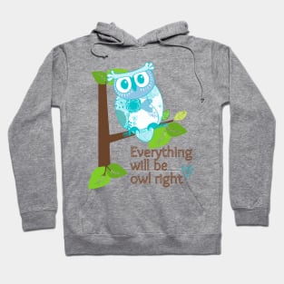 Blue owl Hoodie